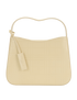Embossed Check Mini Bag, &pound;195, Handbags, Beige, Leather, Front view
